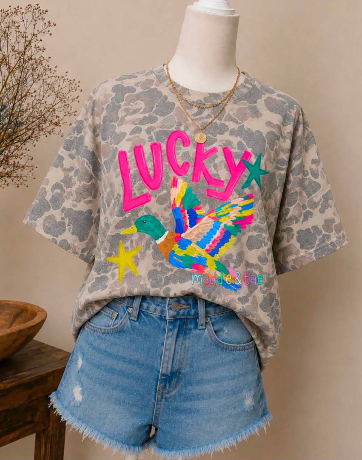 Lucky Duck RETRO Tee